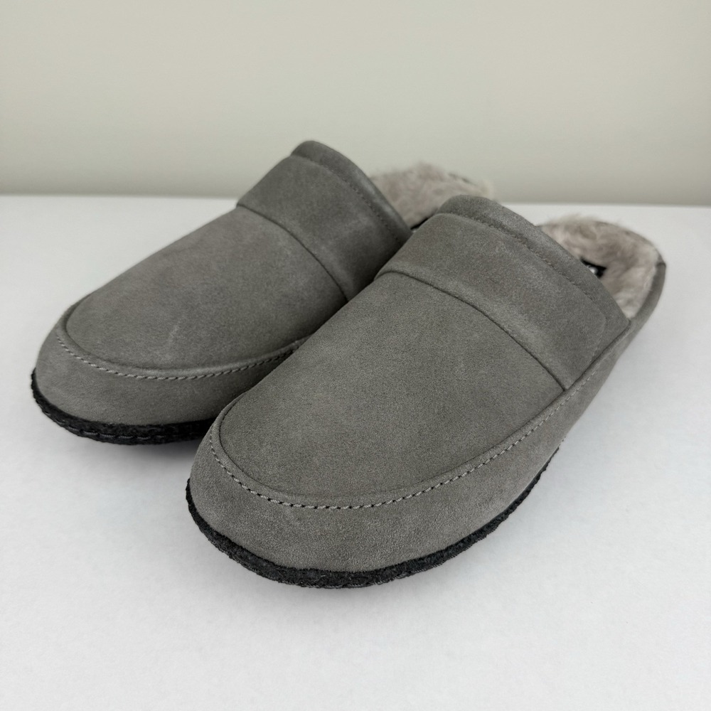 SOREL Falcon Ridge II Scuff Gray (Quarry, Grill) Slippers Men's 10 Medium NEW